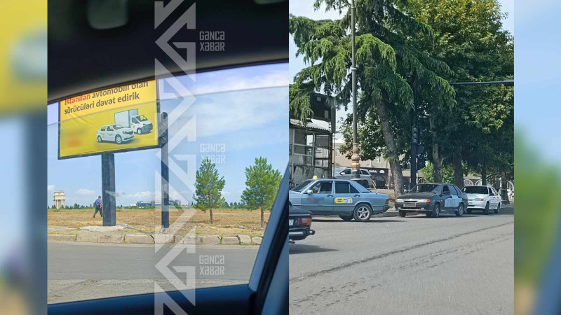 Yeni Gəncənin bu hissəsində işıqforlar fəaliyyət göstərmir