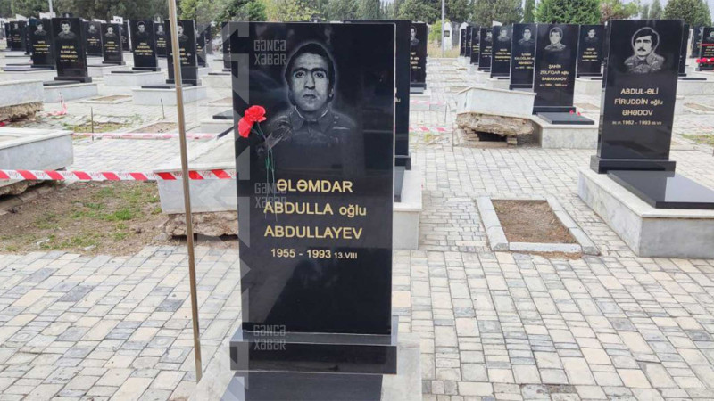 Şəhid Ələmdar Abdullayevin mövlududur