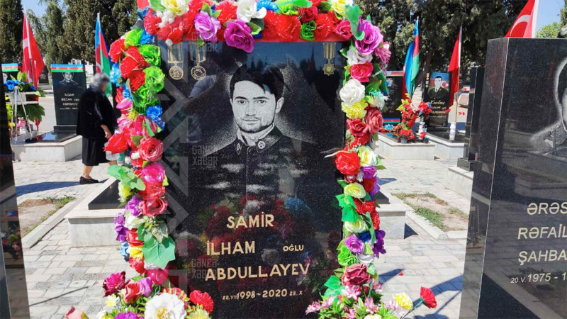 Şəhid Samir Abdullayevin mövlududur