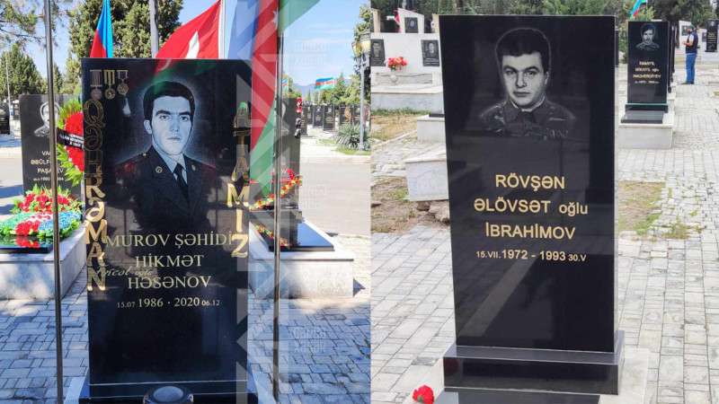 Şəhidlər Rövşən İbrahimov və Hikmət Həsənovun mövlududur