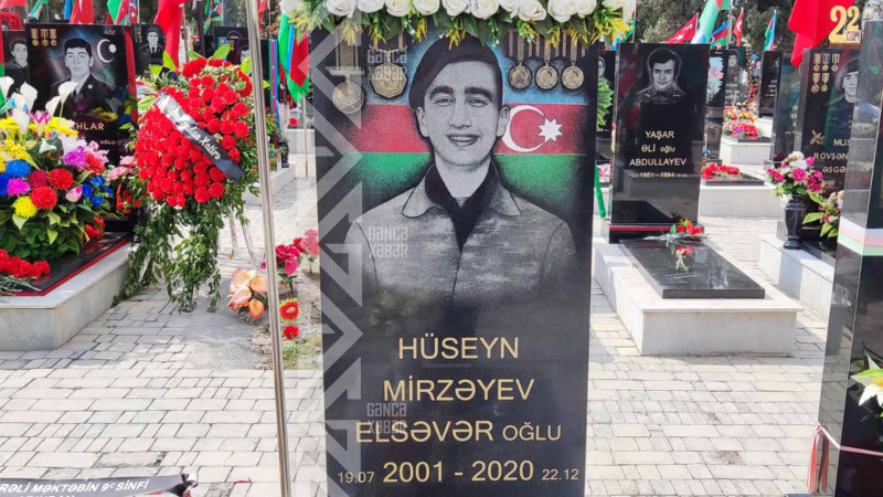 Şəhid Hüseyn Mirzəyevin mövlududur
