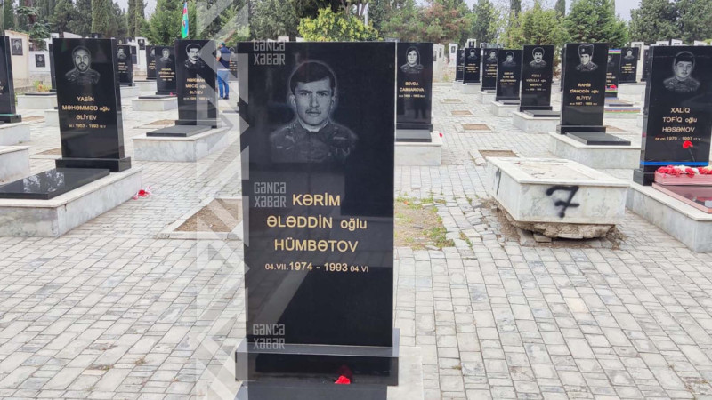 Şəhid Kərim Hümbətovun mövlududur