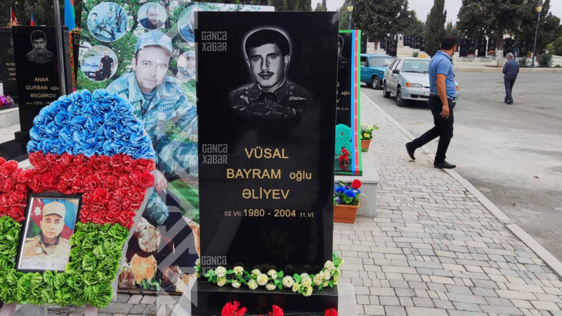 Şəhid Vusal Əliyevin mövlududur
