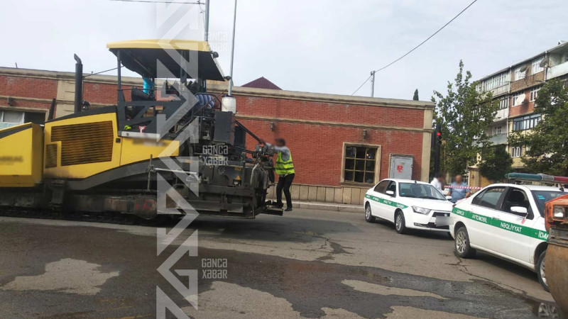 Küçələrdən biri təmir işləri ilə əlaqədar bağlanıb