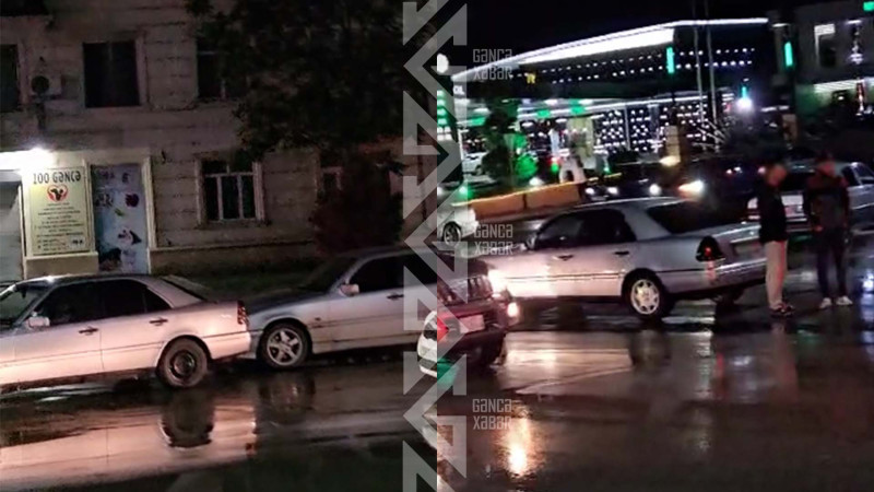 Şəhərin mərkəzində zəncirvari qəza baş verib