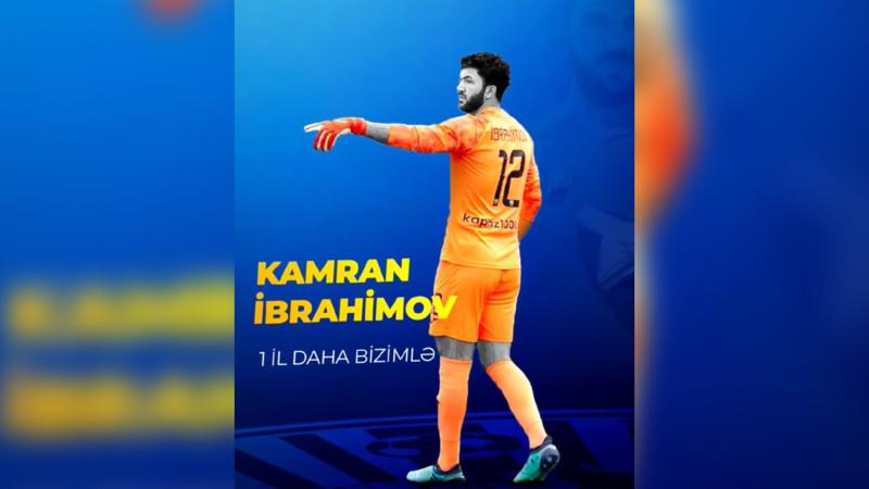 “Kəpəz” 24 yaşlı qolkiperi ilə müqaviləni yeniləyib