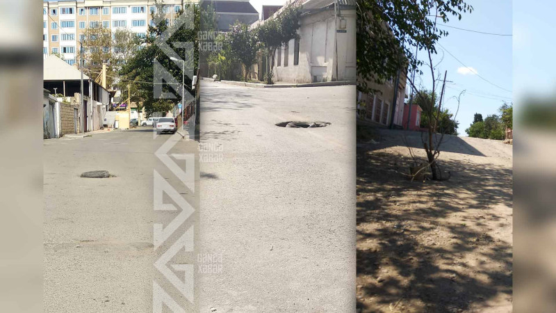 Avtomobillər üçün təhlükə yaradan lüklər