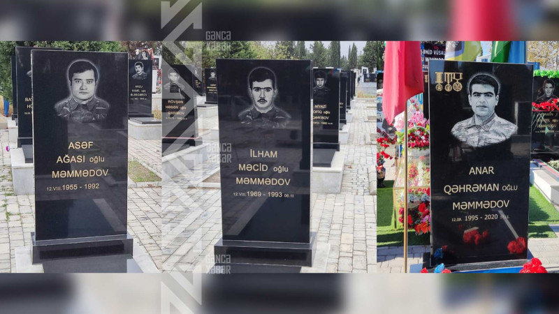 Bu gün 3 soydaş şəhidimizin mövlududur