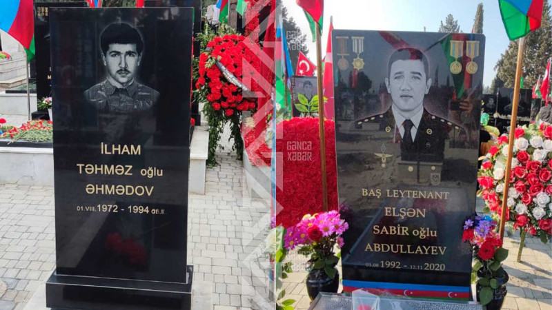 Şəhidlər İlham Əhmədovun və Elşən Abdullayevin mövlududur