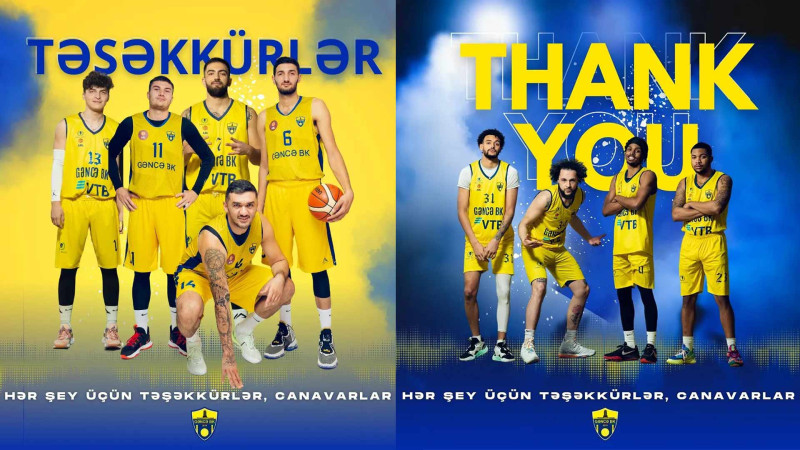 “Gəncə” BK bir çox basketbolçusu ilə yollarını ayırıb