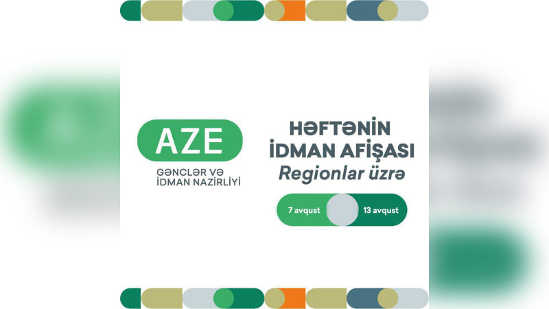 Xan bağında sakinlər üçün idman tədbiri keçiriləcək