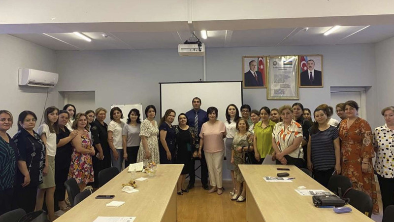 Tibb işçiləri üçün təlim keçirilib