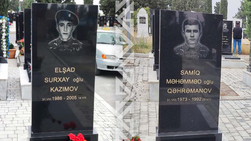 Şəhid Samiq Qəhrəmanov və Elşad Kazımovun mövlududur