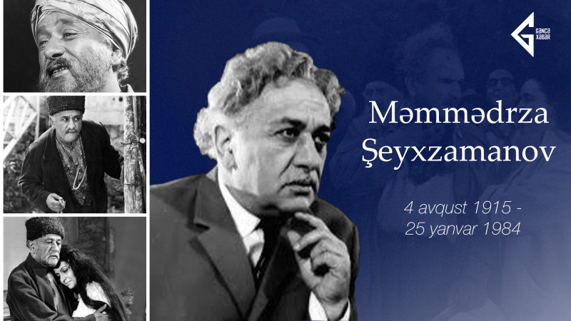 Kino və teatr aktyoru Şeyxzamanovun doğum günüdür