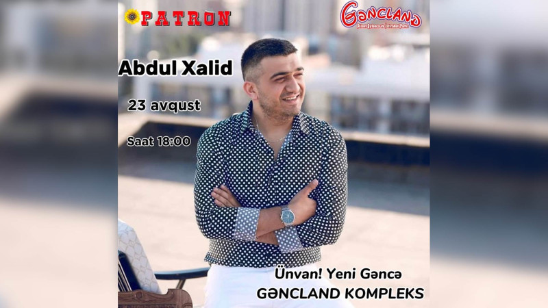 “Gəncland”da daha bir müğənni konsert verəcək