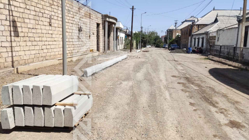 İsgəndər Orucov küçəsində təmir işləri gedir