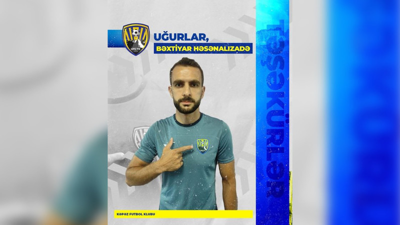 “Kəpəz”in yarımmüdafiəçisi ilə yolları ayrılıb