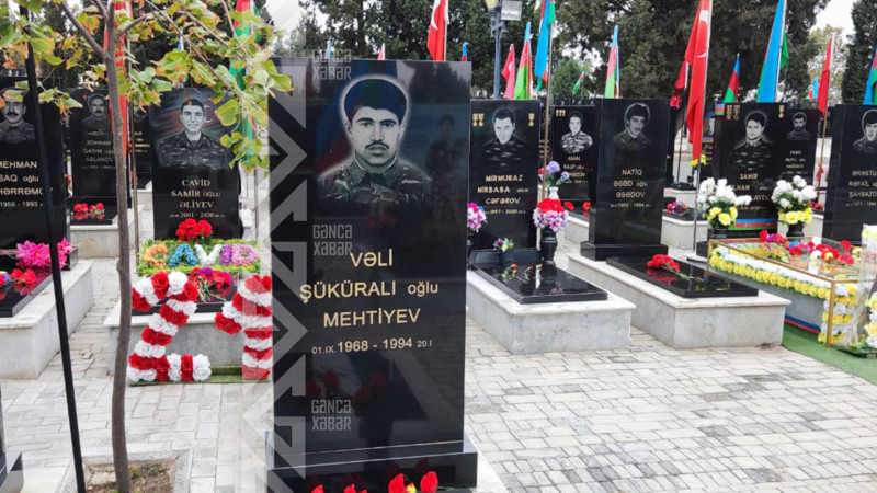 Şəhidimiz Vəli Mehtiyevin mövlududur