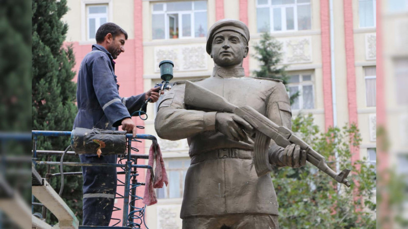 “Memorial Abidə Kompleksi”ndə təmizlik işləri aparılıb