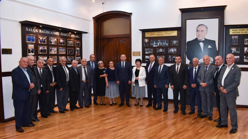 ADAU-nun məzunları 49 il sonra doğma təhsil ocağını ziyarət ediblər