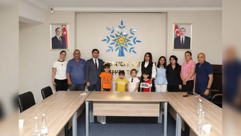Şəhid övladlarına psixoloji dəstək göstərilib