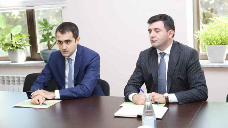 Nazir müavini müəllimlərlə görüşüb