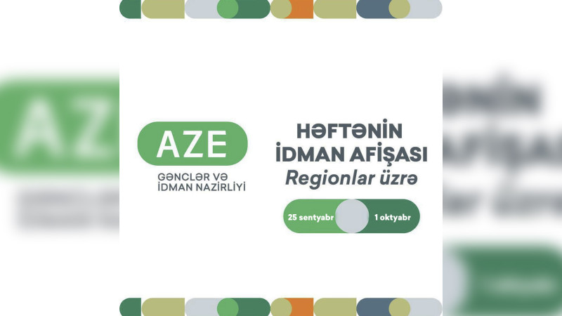 27 Sentyabr - Anım Gününə həsr olunmuş turnir baş tutacaq