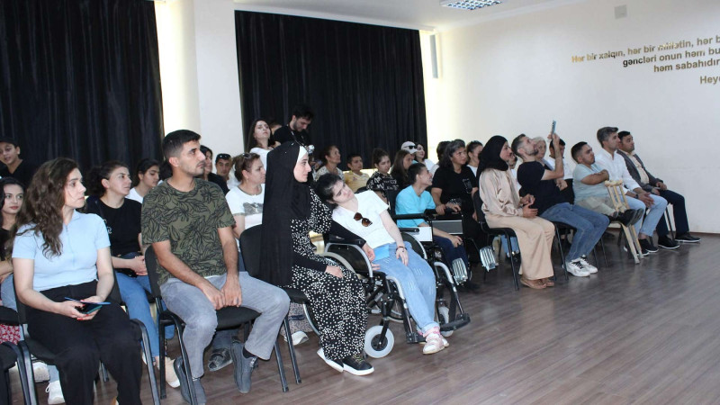 Sağlamlıq imkanları məhdud şəxslər üçün tədbir keçirilib