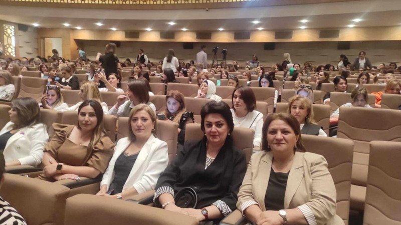 Nizami yurdunun müəllimi “Bakı Forumu- 2023”də təltif olunub