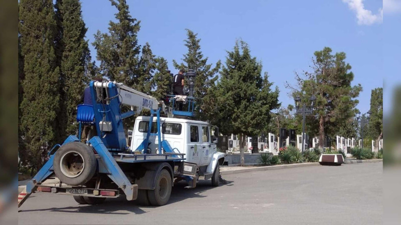 MKTİB daha bir ərazidə abadlıq işləri görüb