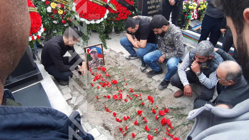 Şəhid Ramal Ələkbərovun dəfn mərasimi keçirilib