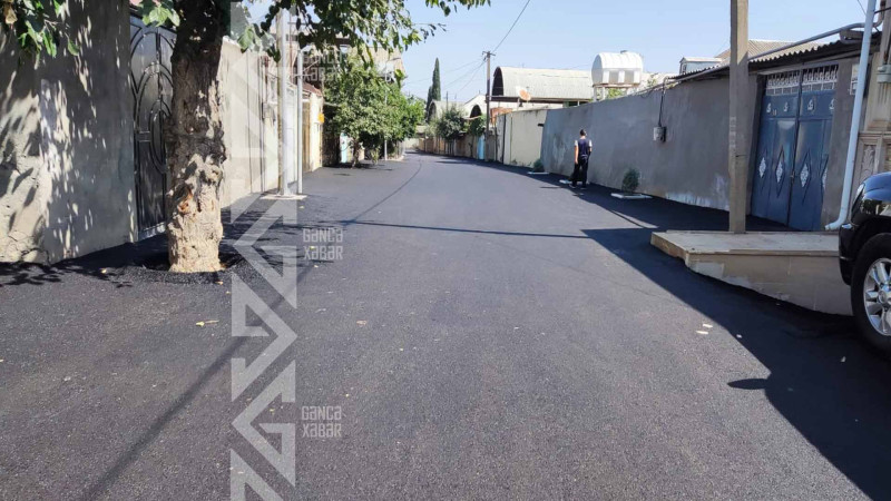 Bir sıra küçələr təmir olunur