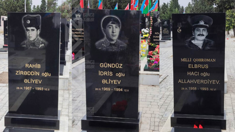 Bu gün üç şəhidimizin mövlududur