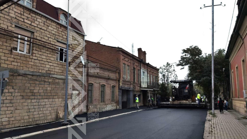 İki küçədə yol infrastrukturu yaradılır