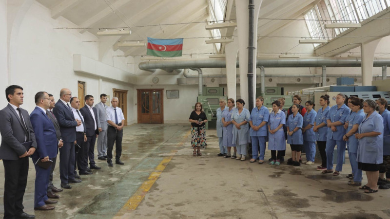 “Gəncə Tekstil” ASC-də məşğulluqla əlaqədar görüş təşkil olunub