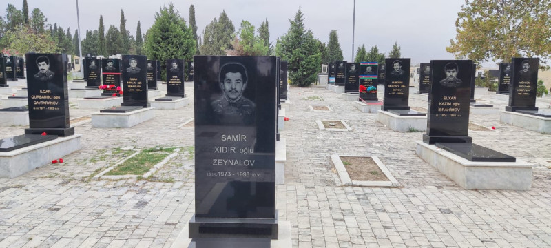 Şəhid Samir Zeynalovun mövlududur
