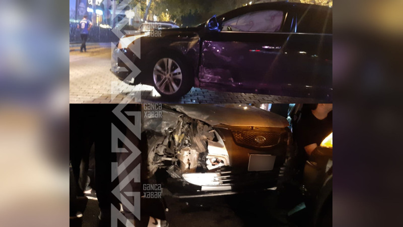 Qayda pozuntusu edən “Chevrolet” sürücüsü qəzaya səbəb olub