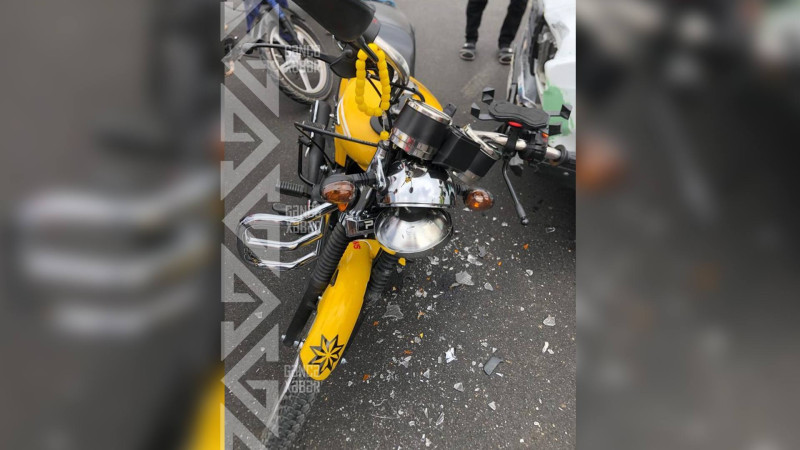 Kaska taxmayan motosiklet sürücüsü qəzaya düşərək həlak olub