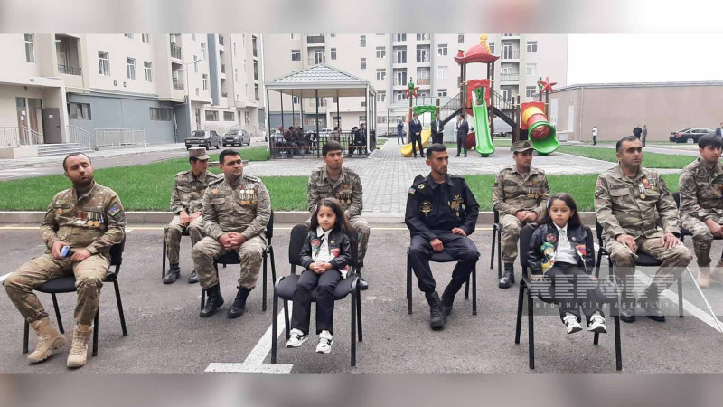 Şəhid ailələri və qazilərə 65 mənzil təqdim olunub