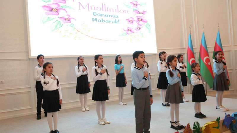 Beynəlxalq Müəllimlər Günü münasibətilə tədbir keçirilib