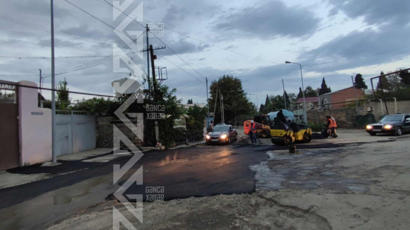 Ağamirzə Əhmədov küçəsi təmir olunub