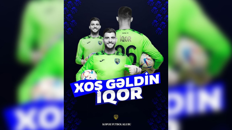 “Kəpəz” portuqaliyalı qolkiper ilə müqavilə imzalayıb