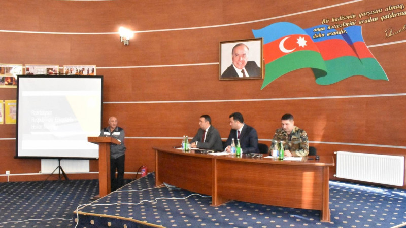 “Texniki təhlükəsizlik bizim prioritetimizdir” mövzusunda tədbir keçirilib
