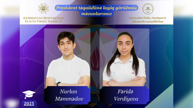 FRİTL-in məzunları Prezident təqaüdünə layiq görülüblər