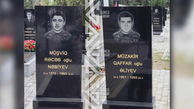 Şəhid Müzakir Əliyev və Müşviq Nəbiyevin mövlududur