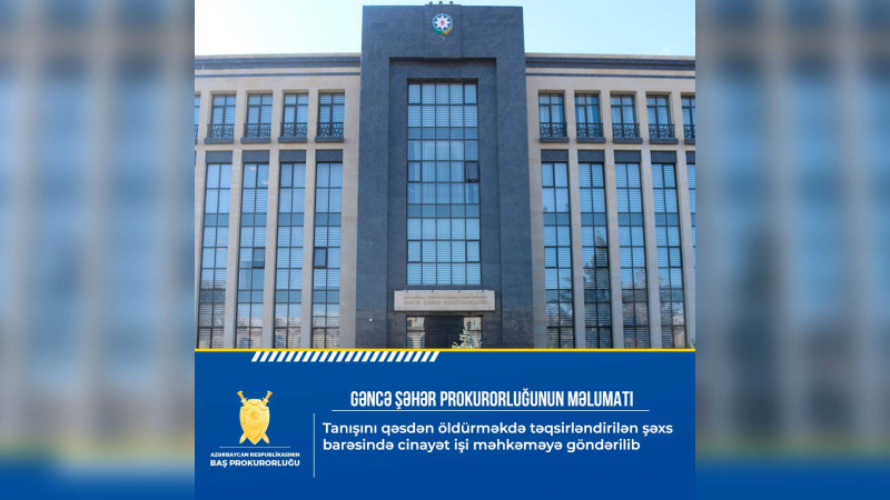 Tanışını bıçaqlayan şəxsin cinayət işi üzrə istintaq başa çatıb
