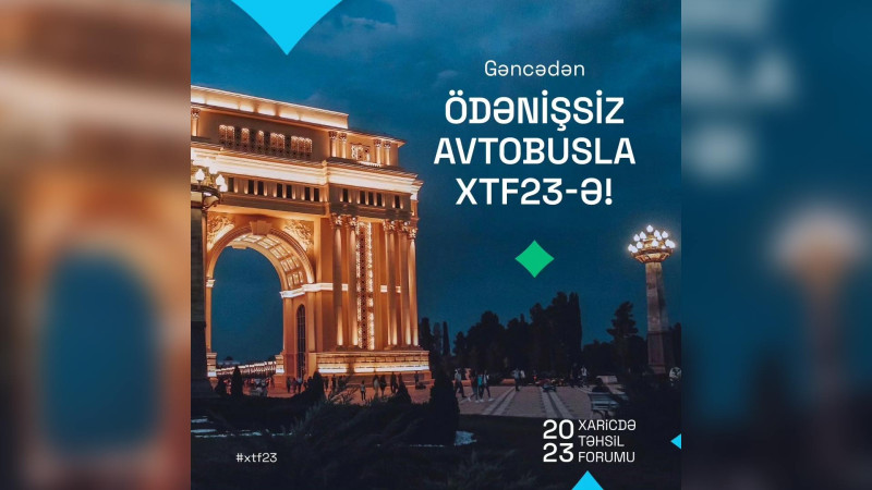 Xaricdə Təhsil Forumuna qatılanlar üçün nəqliyyat təşkil olunub