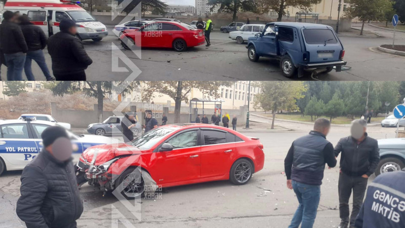 Qayda pozuntusu edən sürücü qəza törədib: xəsarət alan var