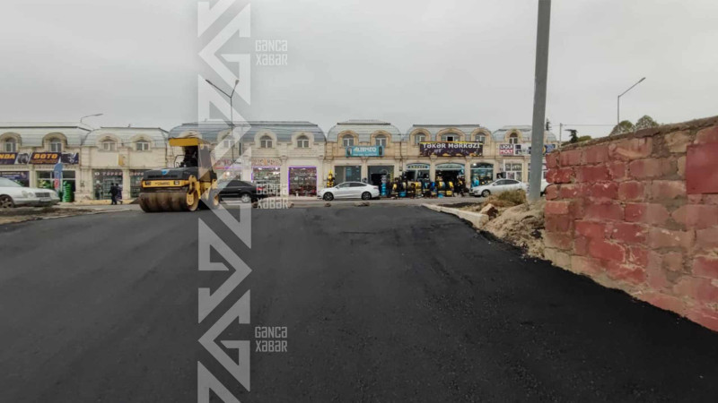 Şəhərin daha üç küçəsi təmir olunur