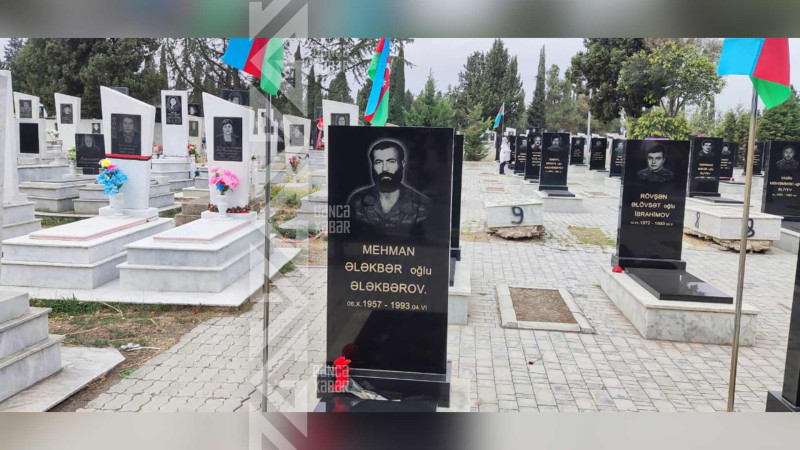 Şəhid Mehman Ələkbərovun mövlududur